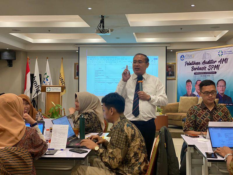 KEGIATAN PELATIHAN AUDIT MUTU INTERNAL BERBASIS SPMI